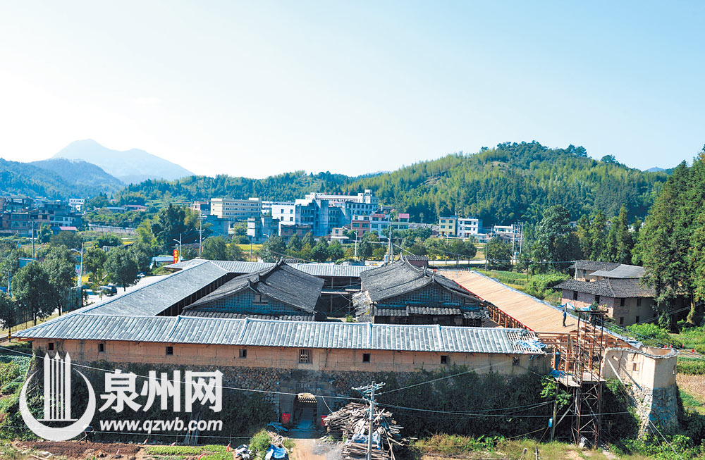 重建中的大兴堡（资料图片）